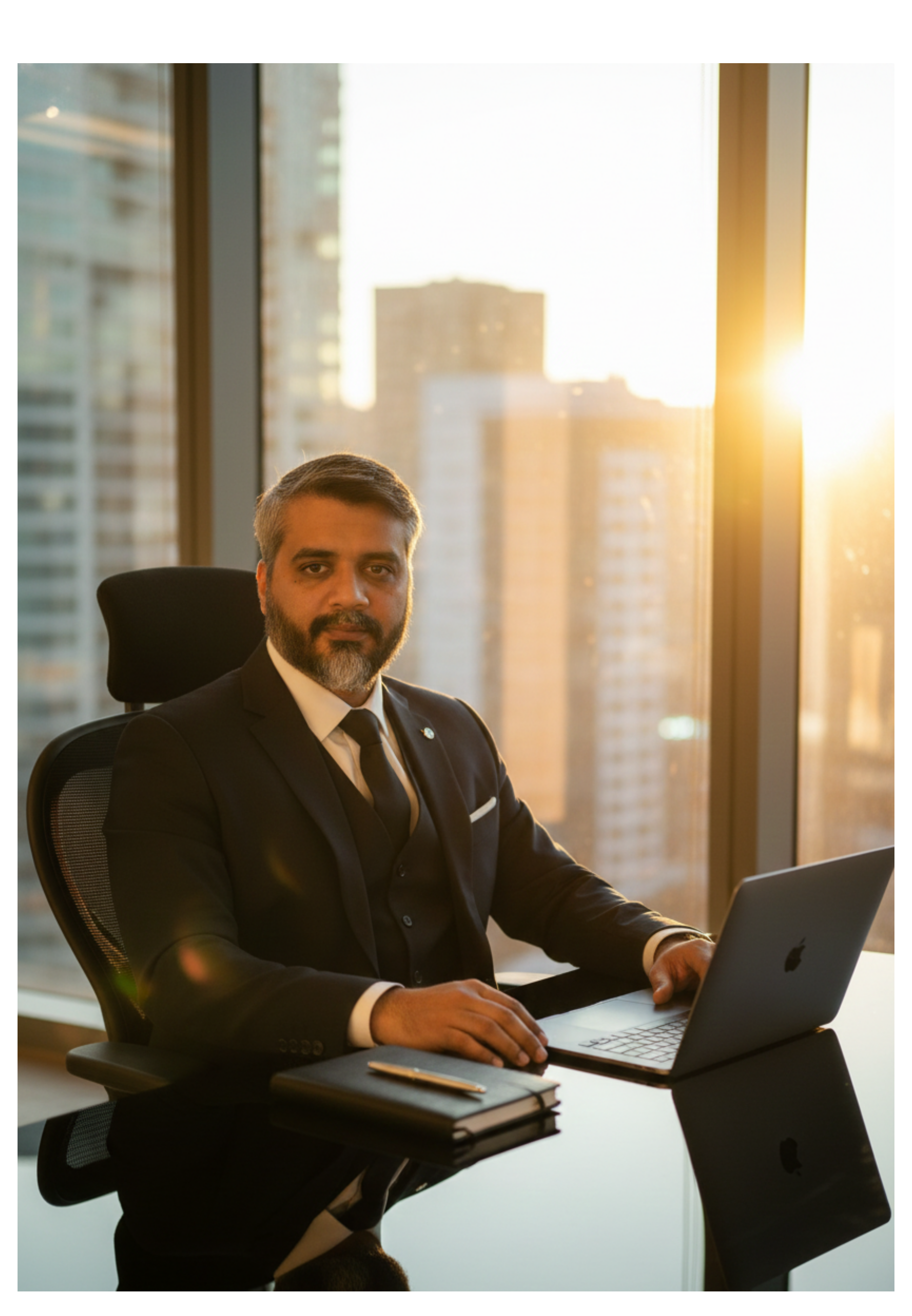 Magno Silva — CEO da Zenithus Tech, em seu escritório